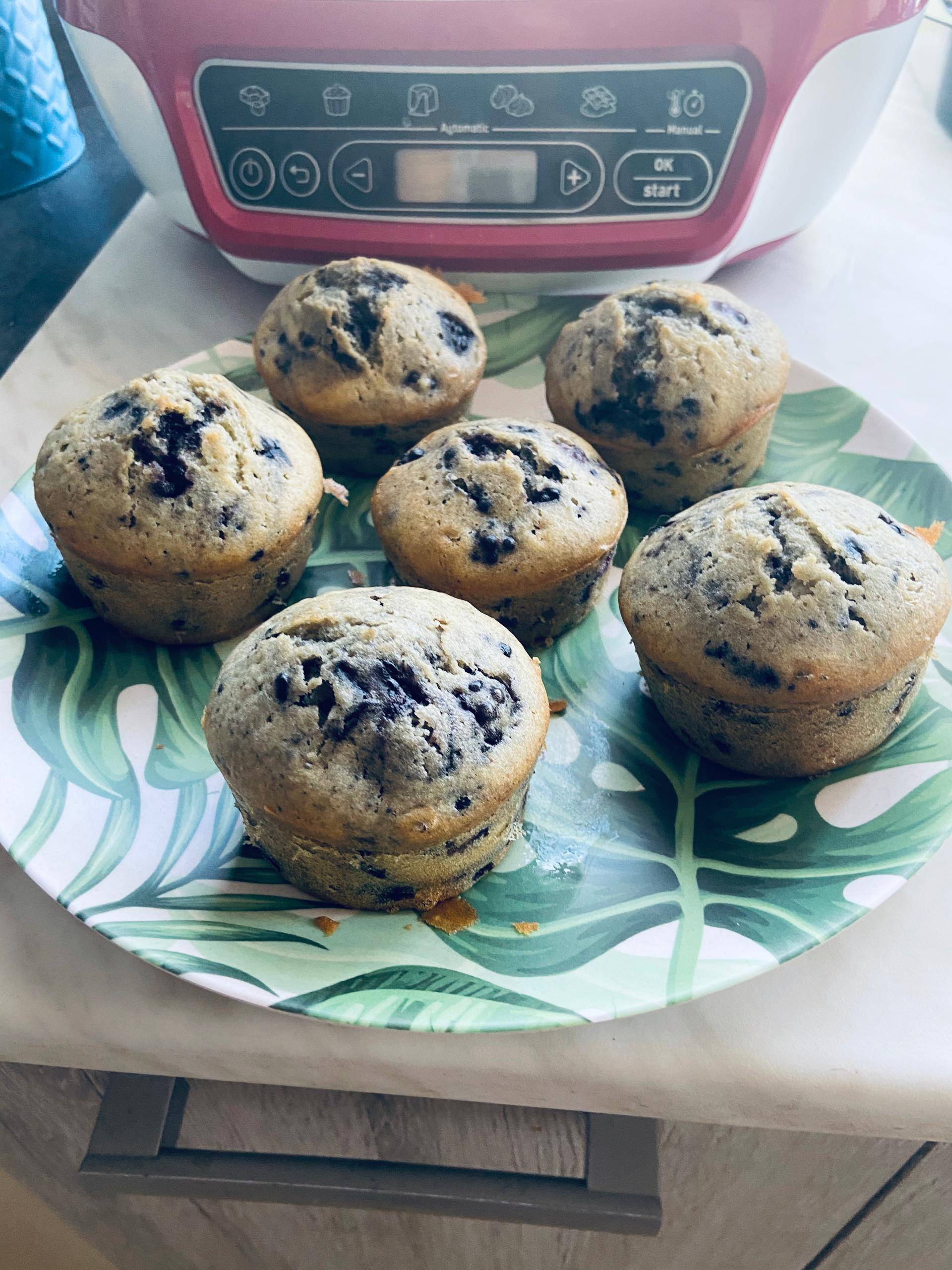 Muffins aux mûres - Recette Cake Factory | Tefal