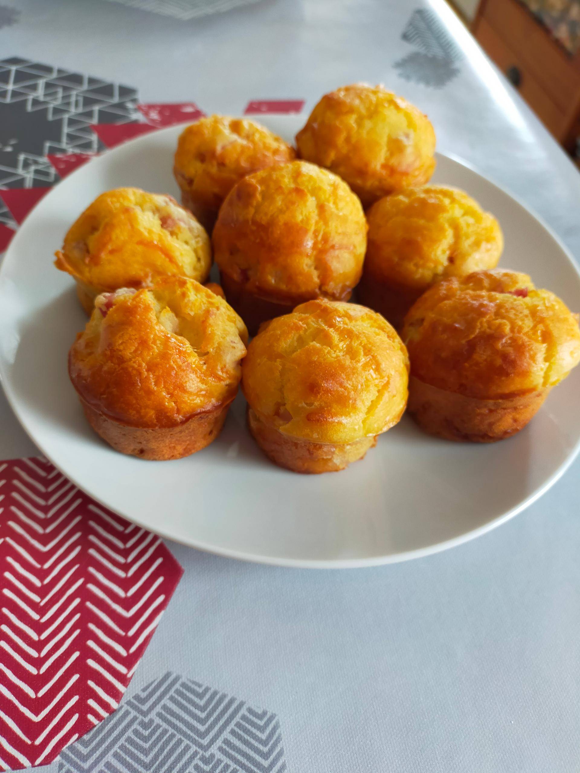 Mini muffin lardon - Recette Cake Factory | Tefal
