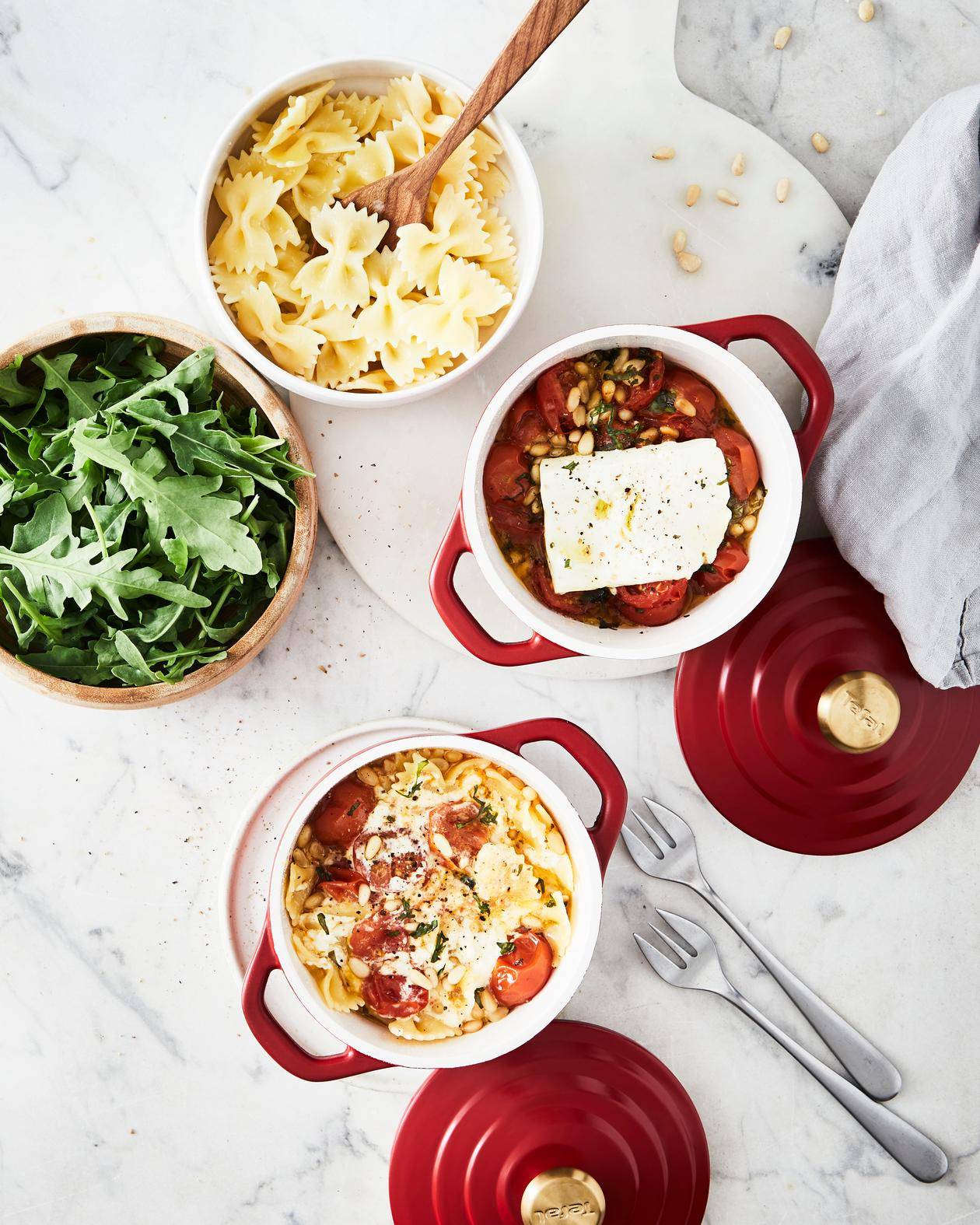 Baked feta pasta - Recette undefined | Tefal