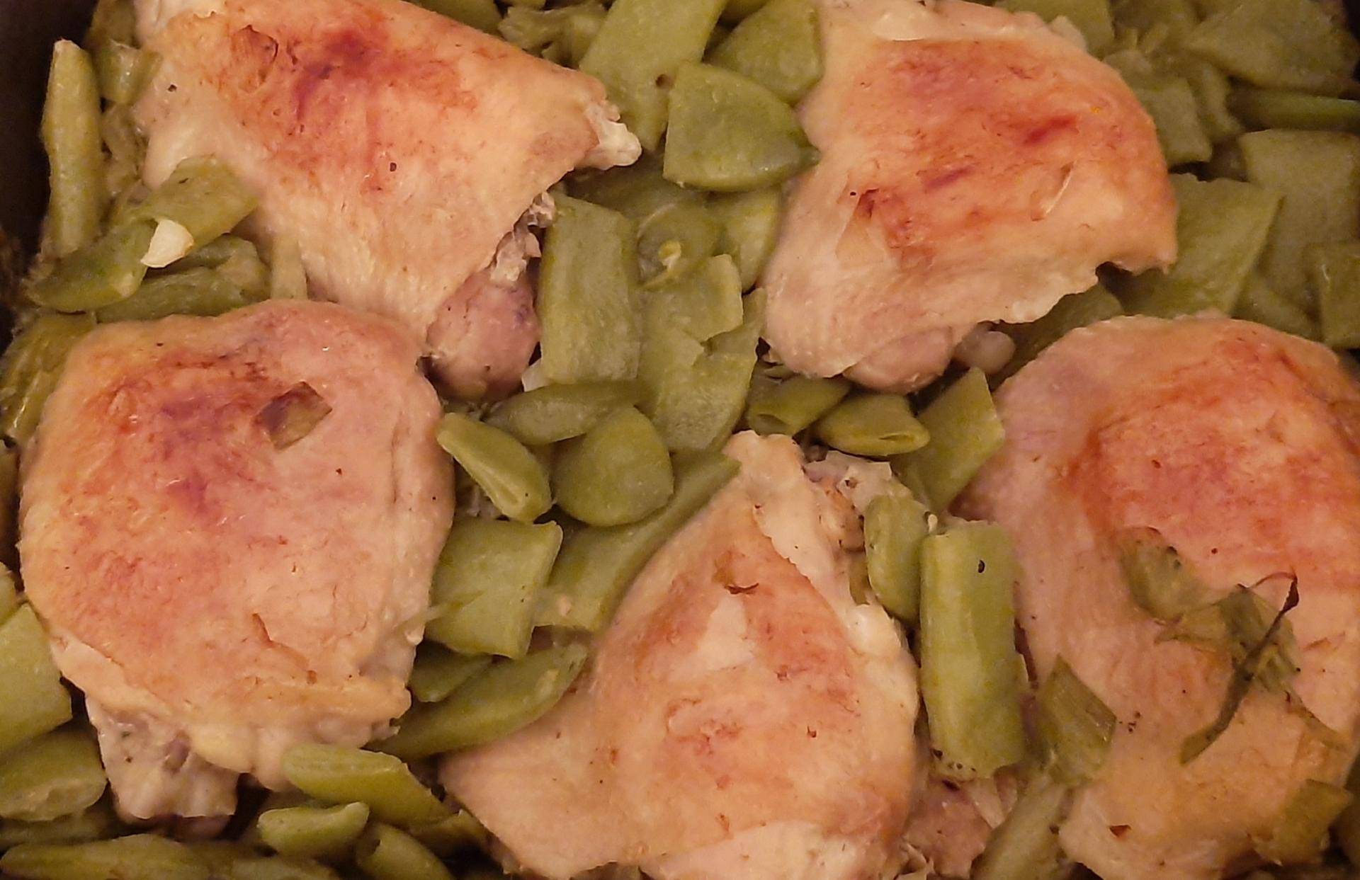 Ailes de poulet haricots plat - Recette Cake Factory | Tefal
