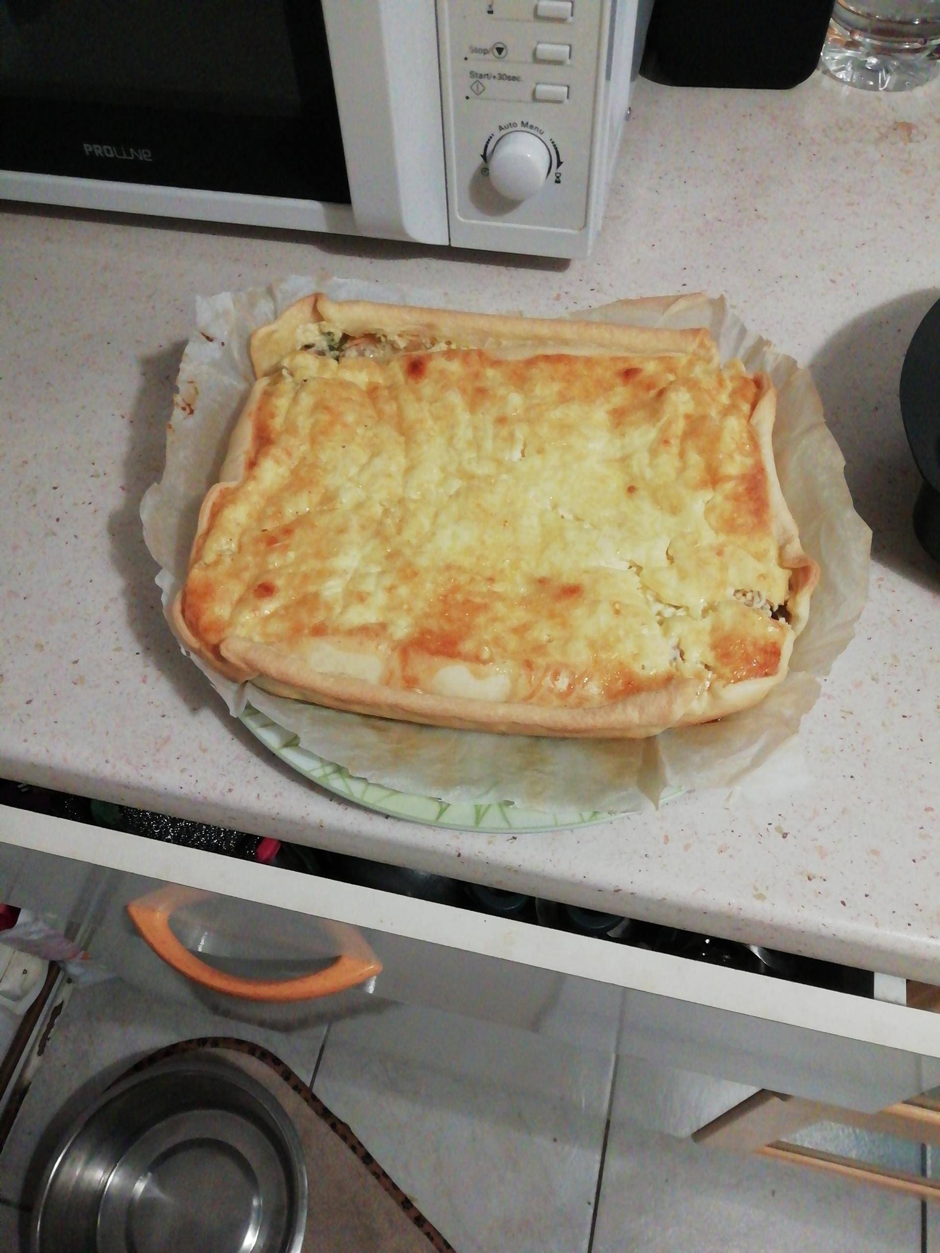 Quiche poireaux lardons - Recette Cake Factory | Tefal