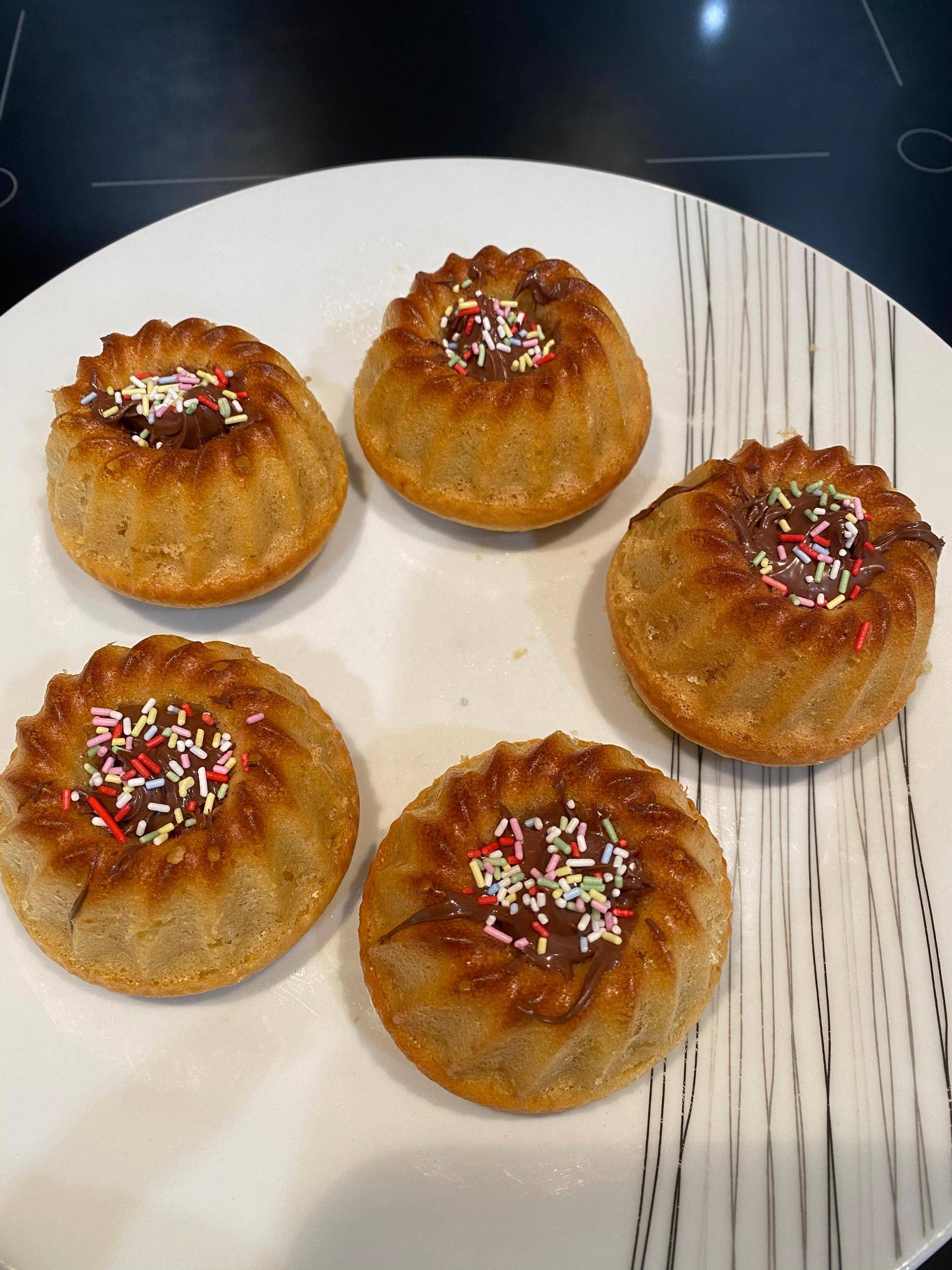 Moelleux et son puit au nutella - Recette Cake Factory | Tefal