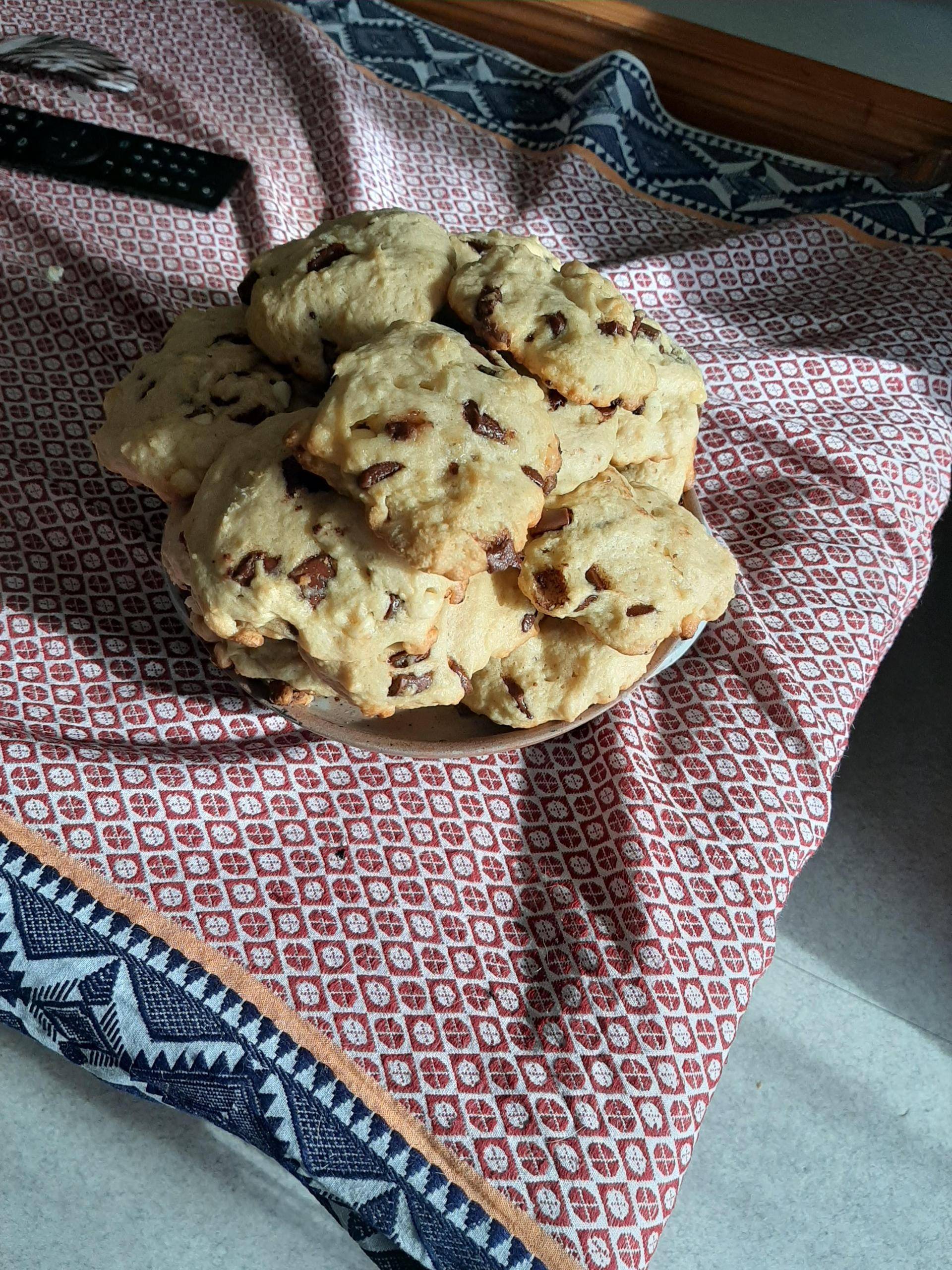 Cookies Pépites Chocolat Lait et Chocolat Blanc - Recette Cake Factory | Tefal