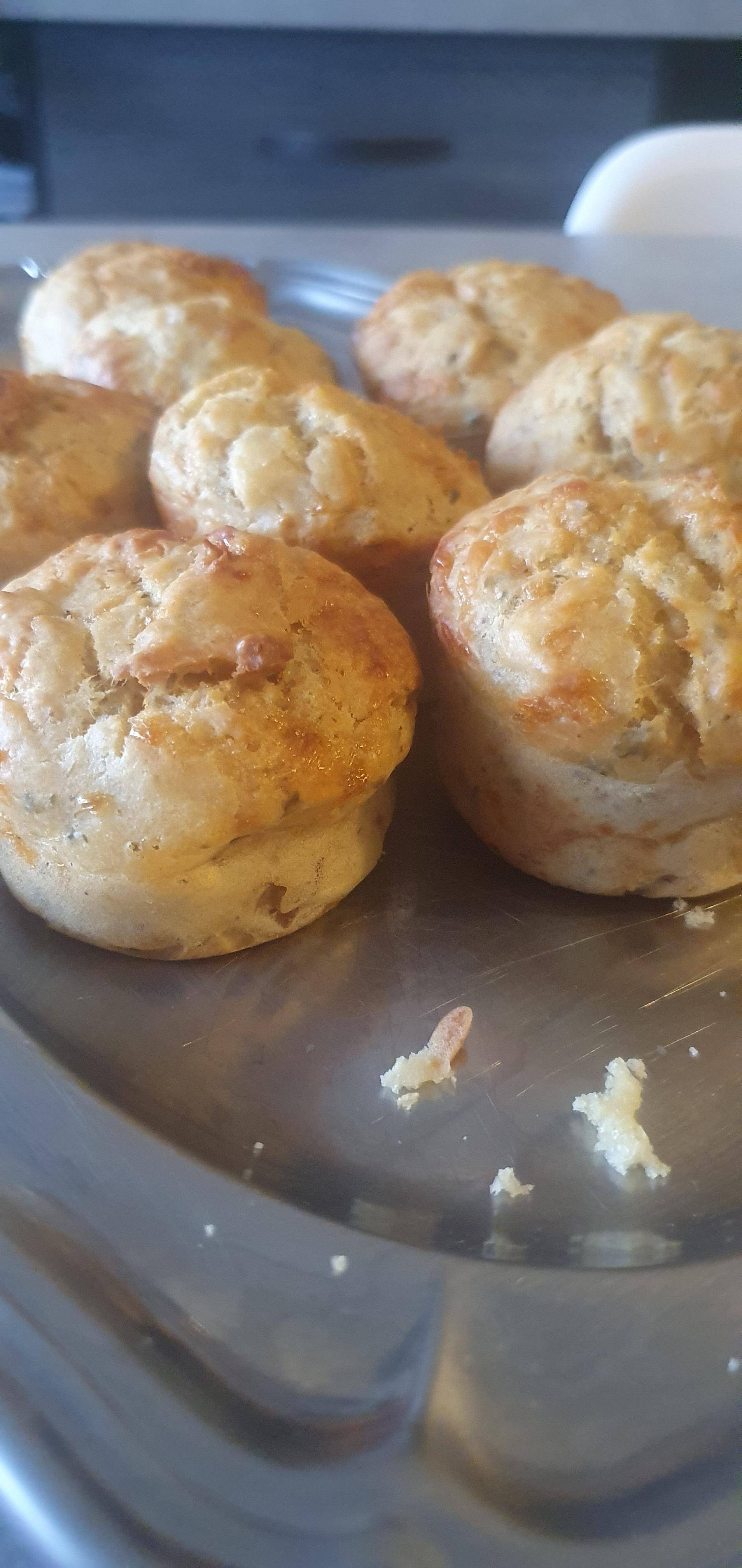 Muffin thon et comté - Recette Cake Factory | Tefal