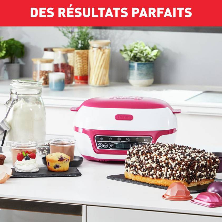 Pack web -  Cake Factory Délices Pink et accessoires supplémentaires