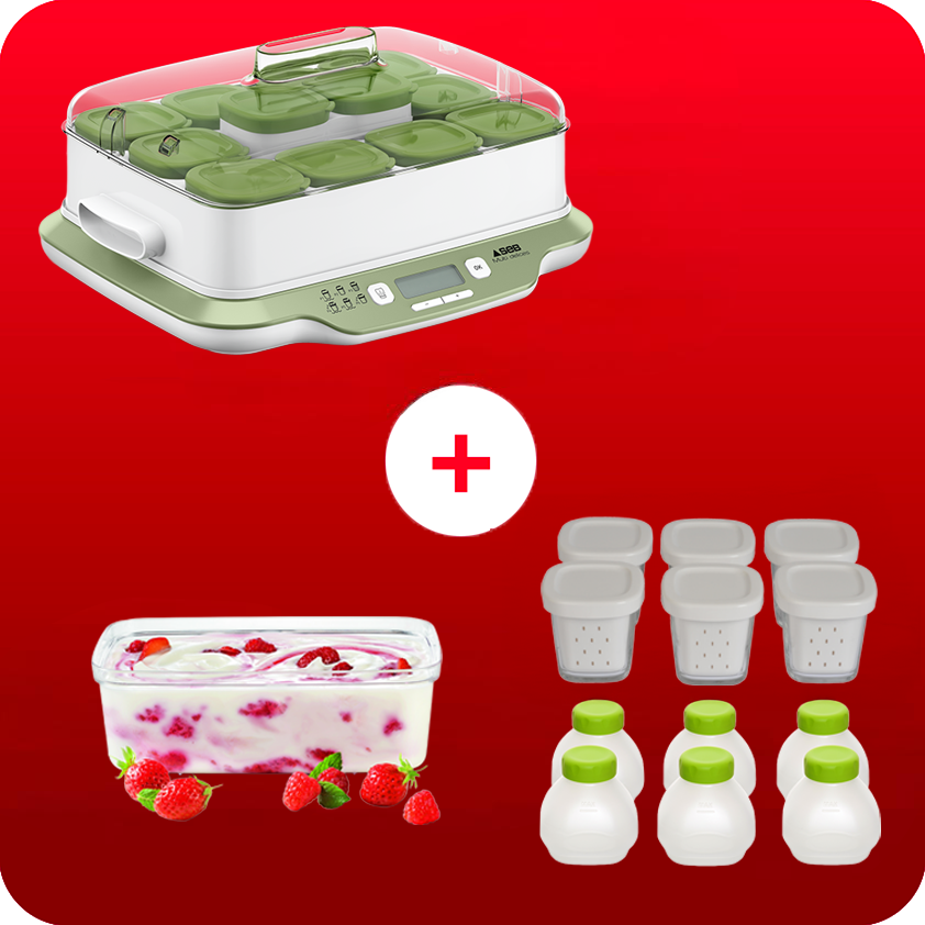 Pack Web - Yaourtiere 12 pots + 3 accessoires