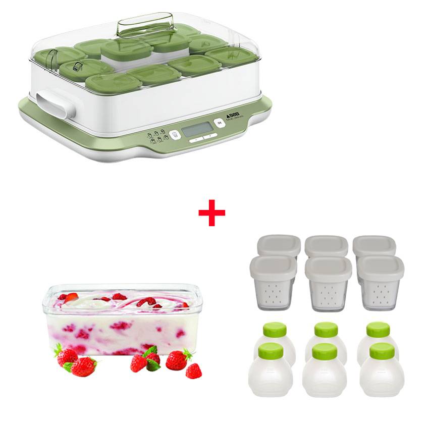 Pack Web - Yaourtiere 12 pots + 3 accessoires