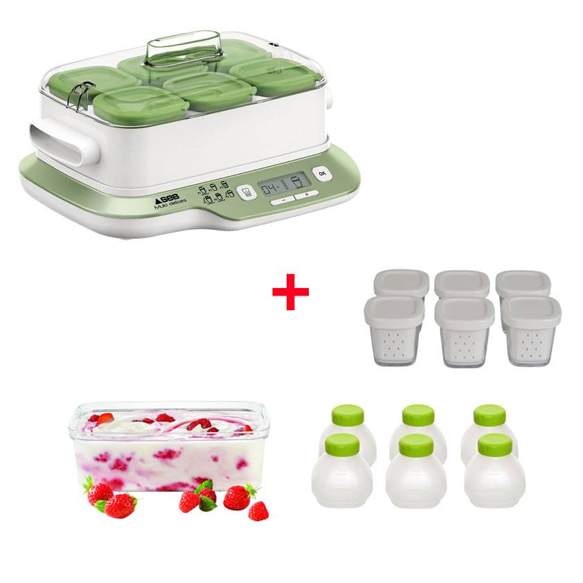 Pack Web - Yaourtiere 6 pots + 3 accessoires