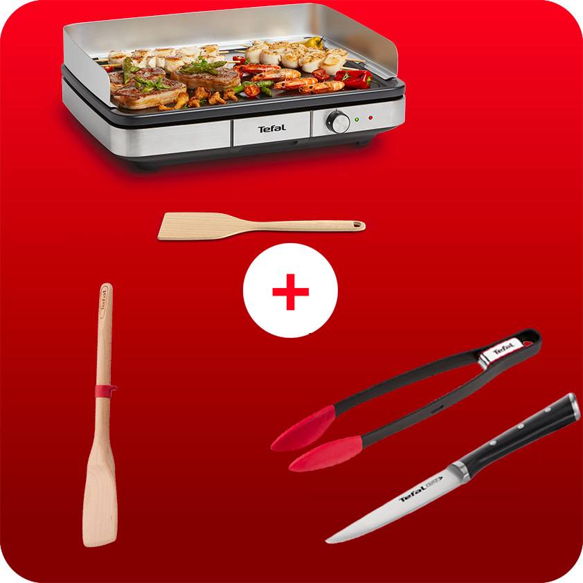 Pack Web - Le pack complet plancha + 3 ustensiles
