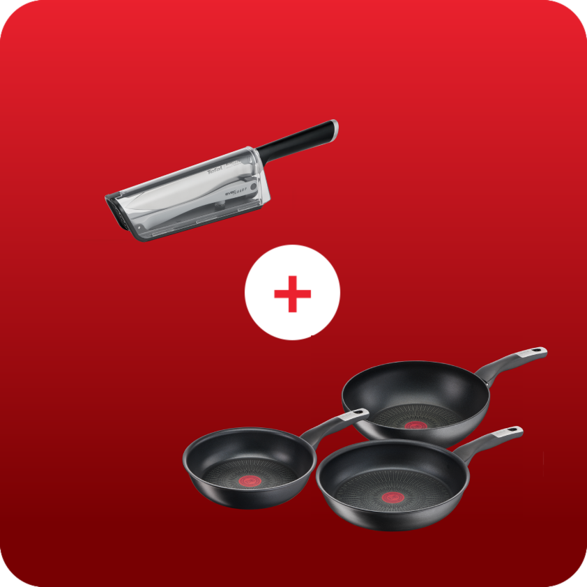 Pack Web - 4 pièces poêles Unlimited (tous feux) et couteaux Eversharp