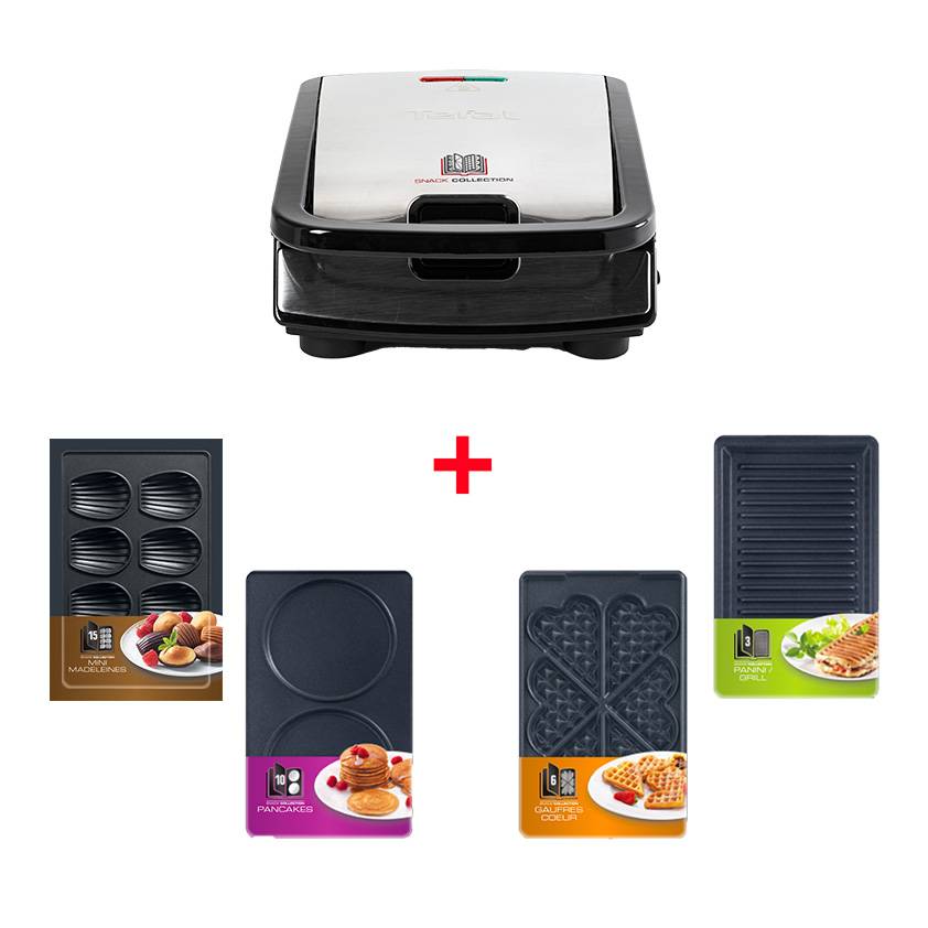 Pack Web - Snack Collection et 4 jeux de plaques additionnelles