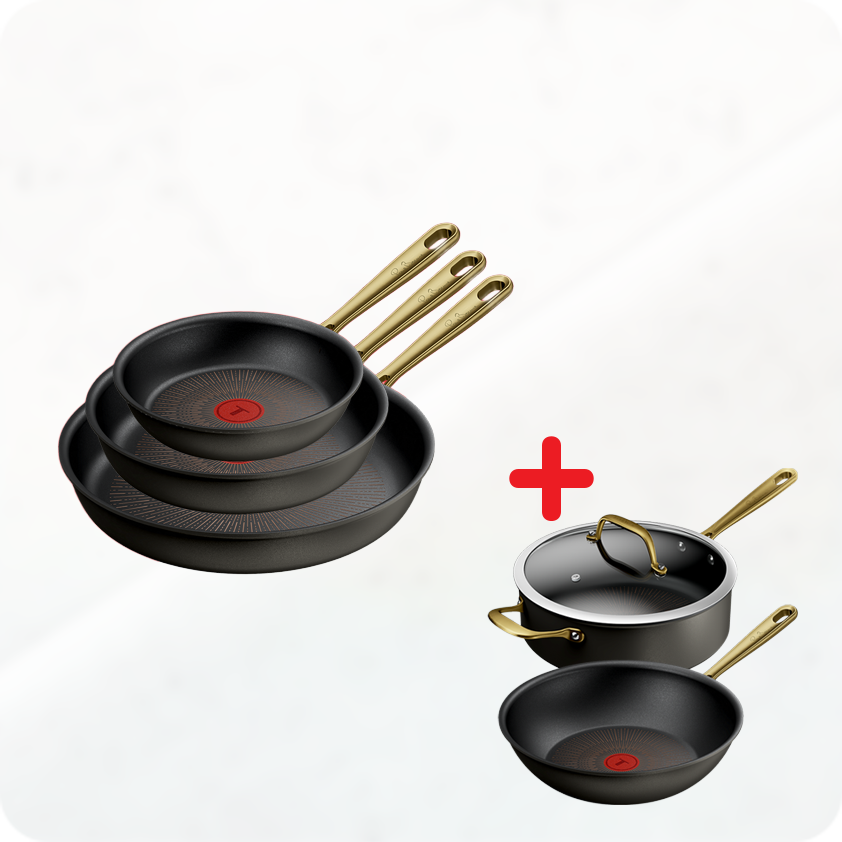 Pack web - Tefal x Bocuse - Batterie 5 pièces - Revêtement anti-adhésif (tous feux)